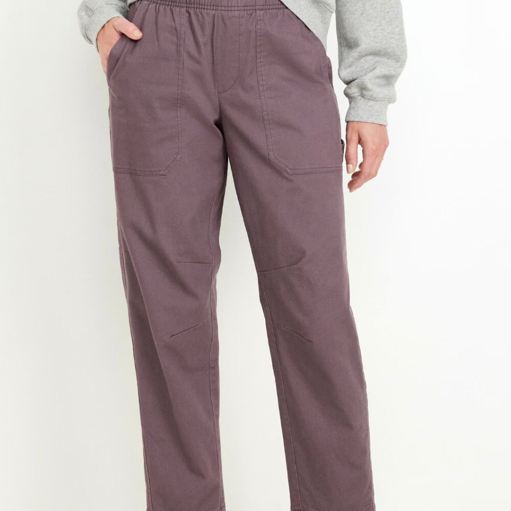 Old Navy High-Waisted Pulla Utility Pants Size L
